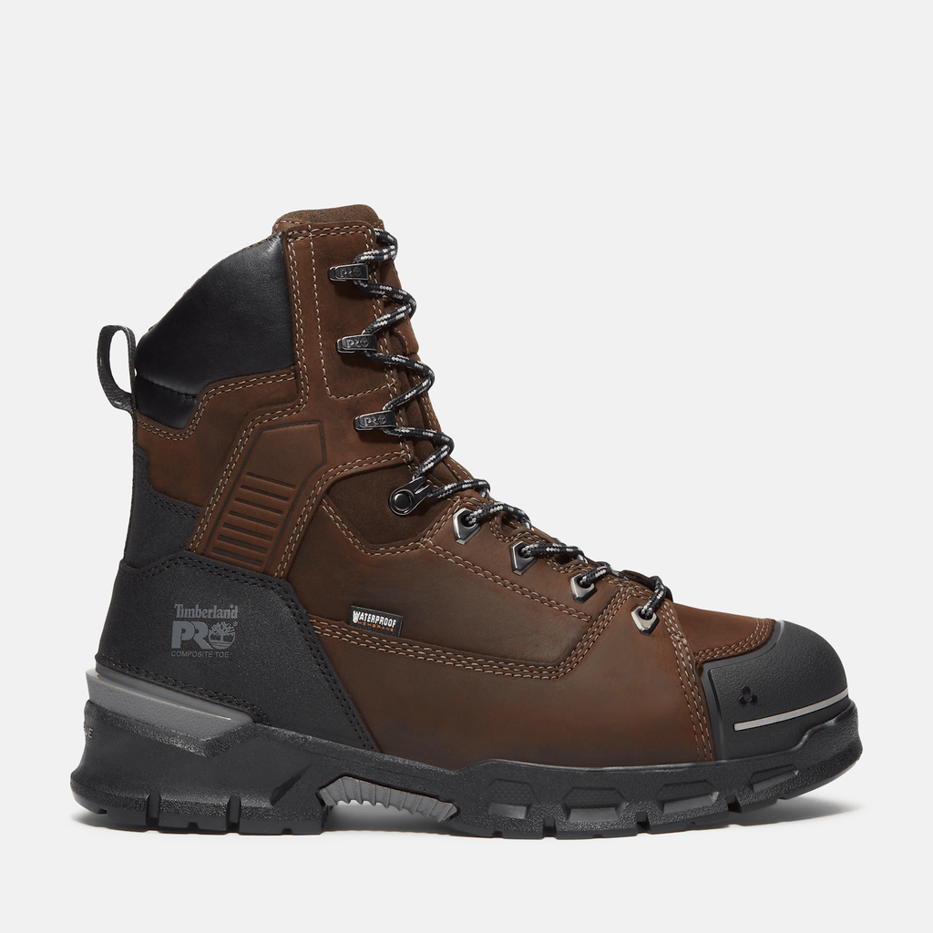 Mens Endurance EV CSA 8 Composite Waterproof Insulated Work Boot TBL Medium Brown FullGrain HERO