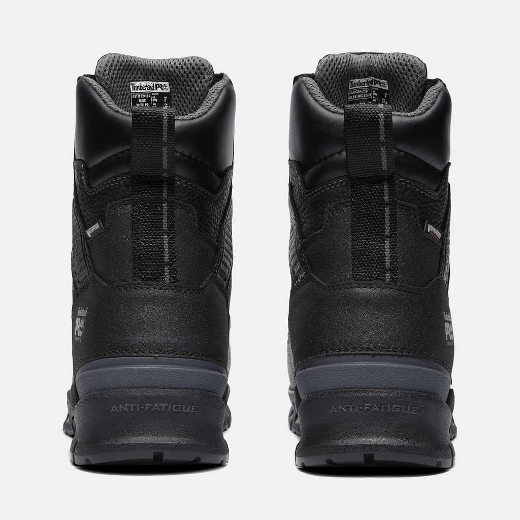 Mens Endurance EV CSA Met Guard 8 Composite Toe Waterproof Work Boot TBL Black FullGrain ALT5
