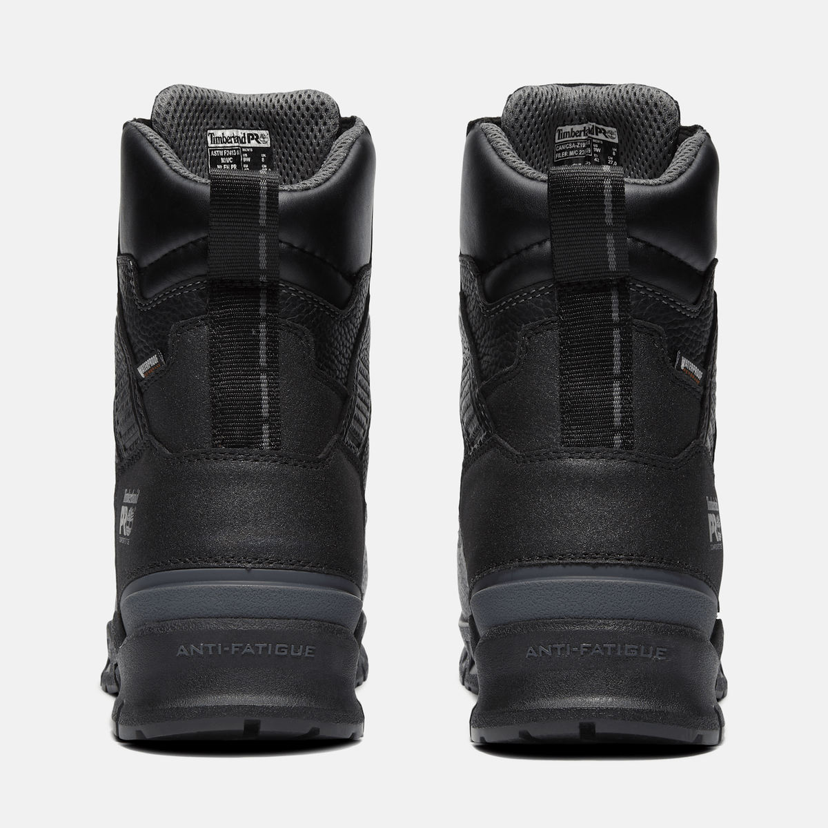 Mens Endurance EV CSA Met Guard 8 Composite Toe Waterproof Work Boot TBL Black FullGrain ALT5