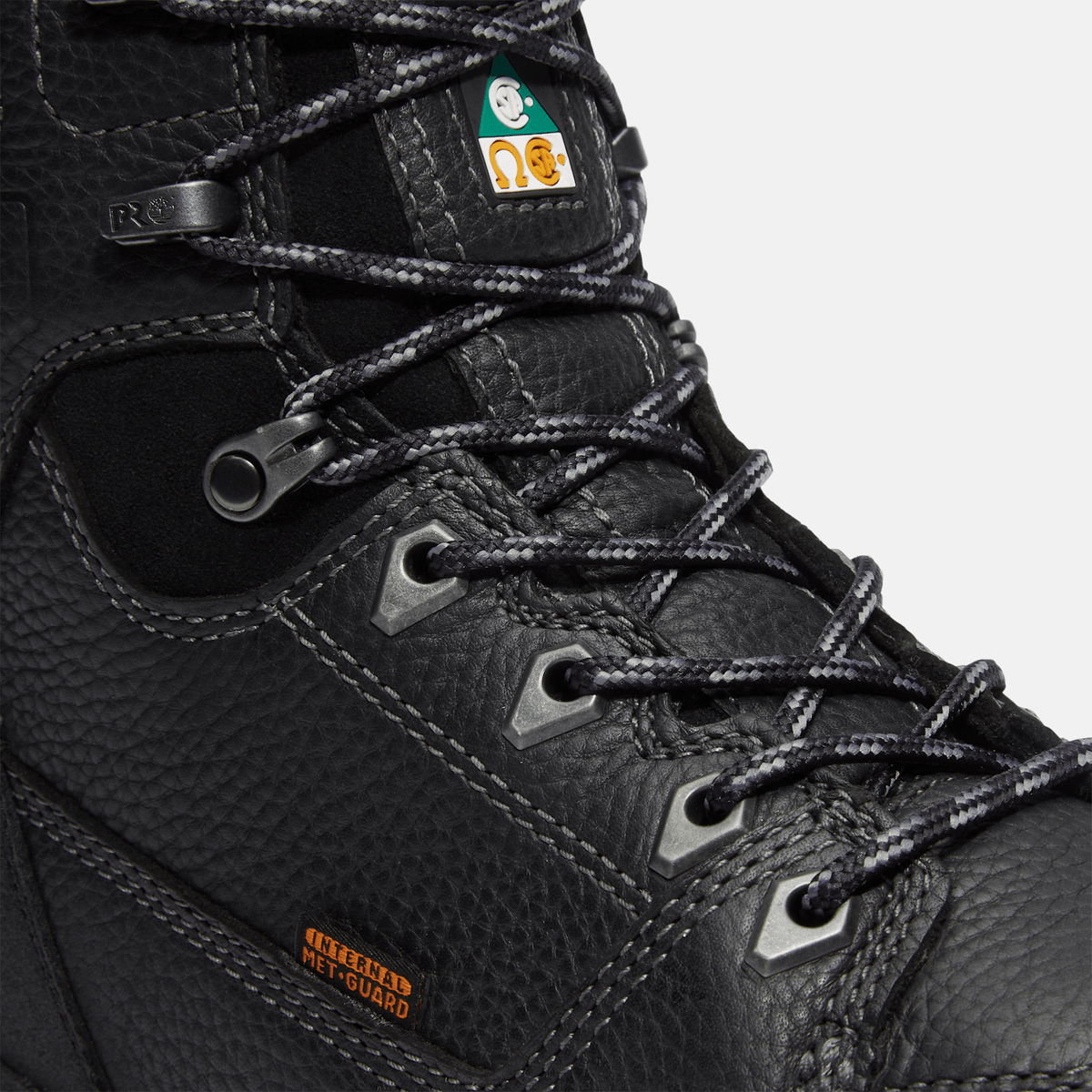Mens Endurance EV CSA Met Guard 8 Composite Toe Waterproof Work Boot TBL Black FullGrain ALT7