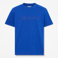 Mens Established 1973 Embroidered ShortSleeve TShirt TBL Cobalt Blue HERO