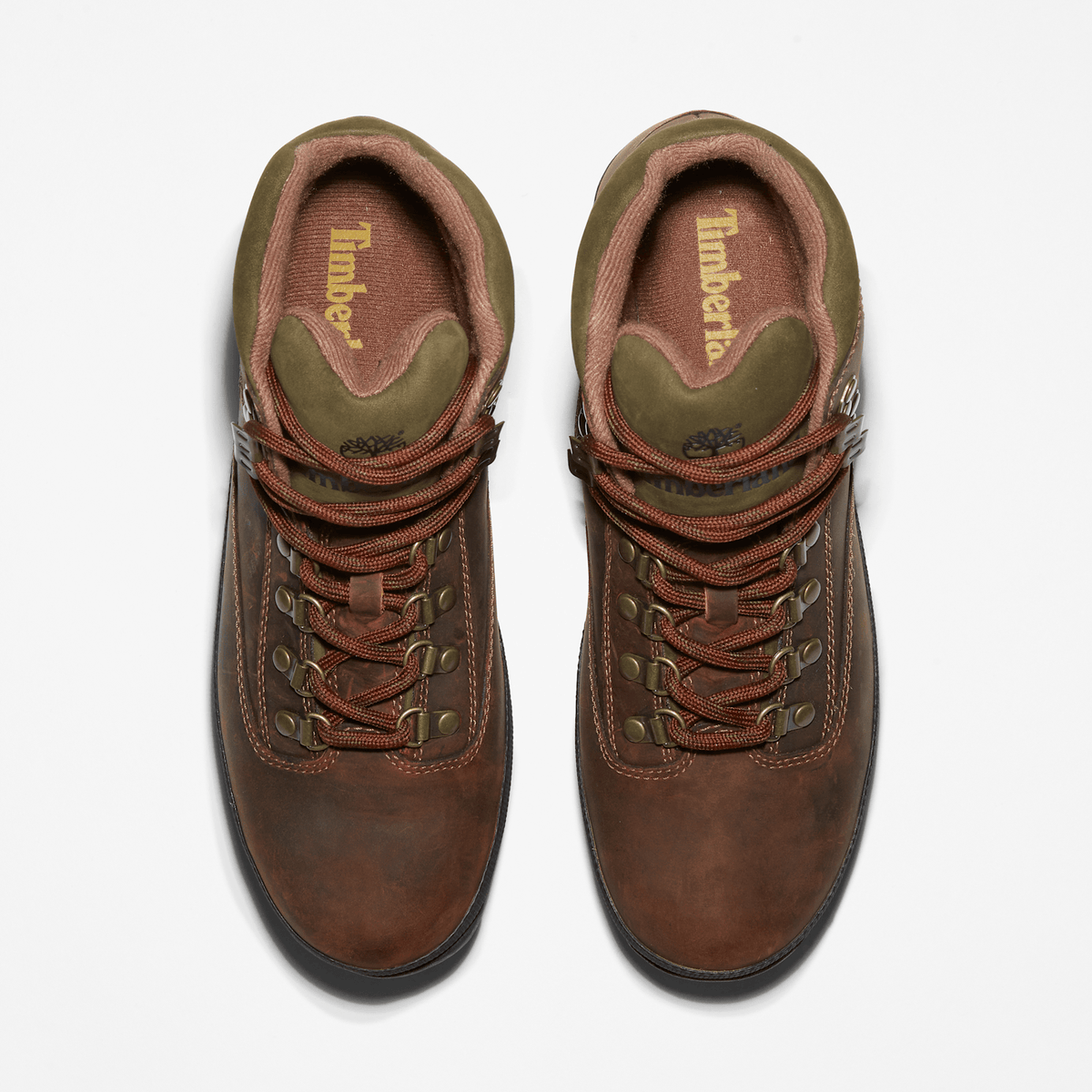 Mens Euro Hiker Leather Boot TBL Brown ALT2
