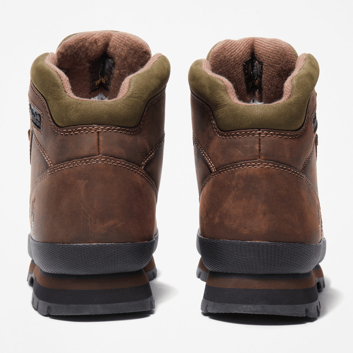 Mens Euro Hiker Leather Boot TBL Brown ALT5