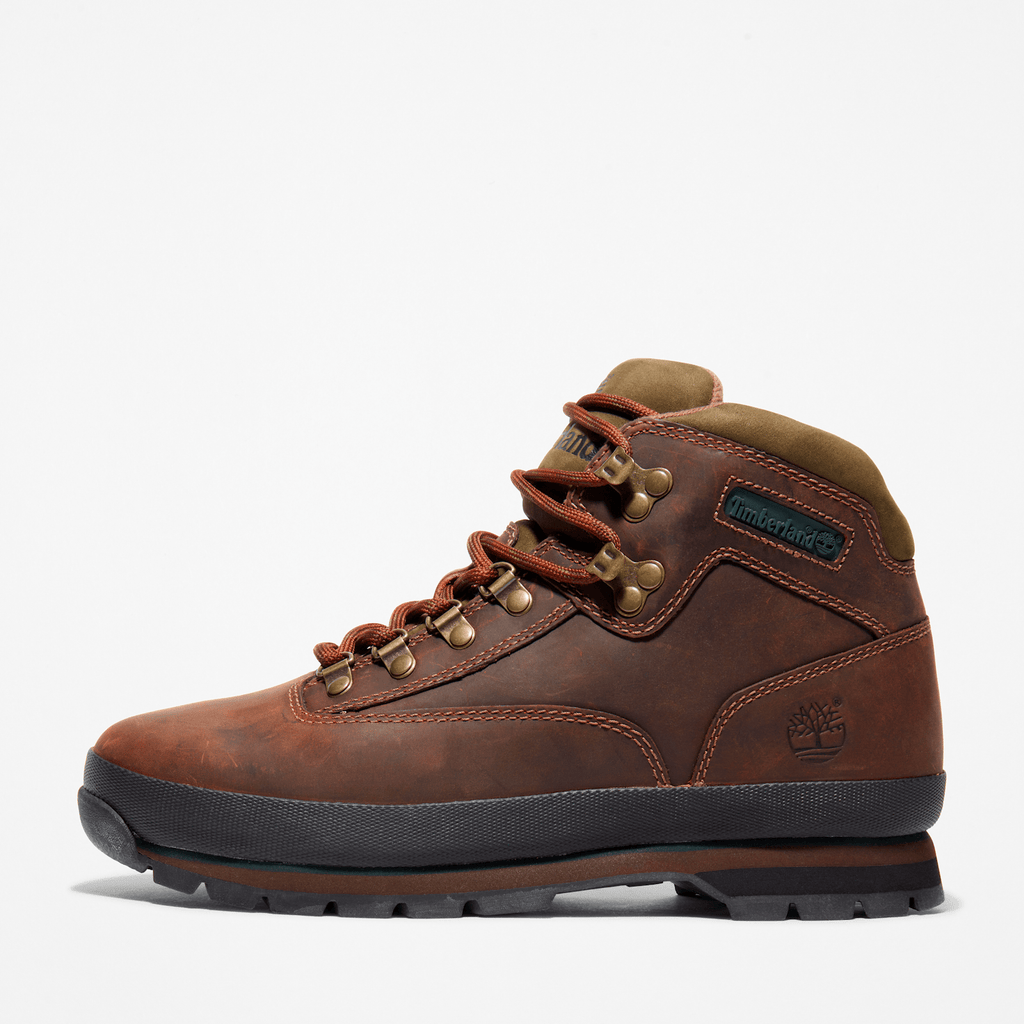 Mens Euro Hiker Leather Boot TBL Brown ALT8