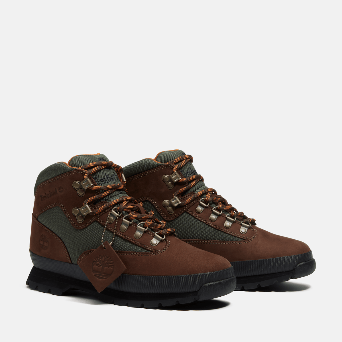 Mens Euro Hiker TBL Dark Brown Nubuck ALT4