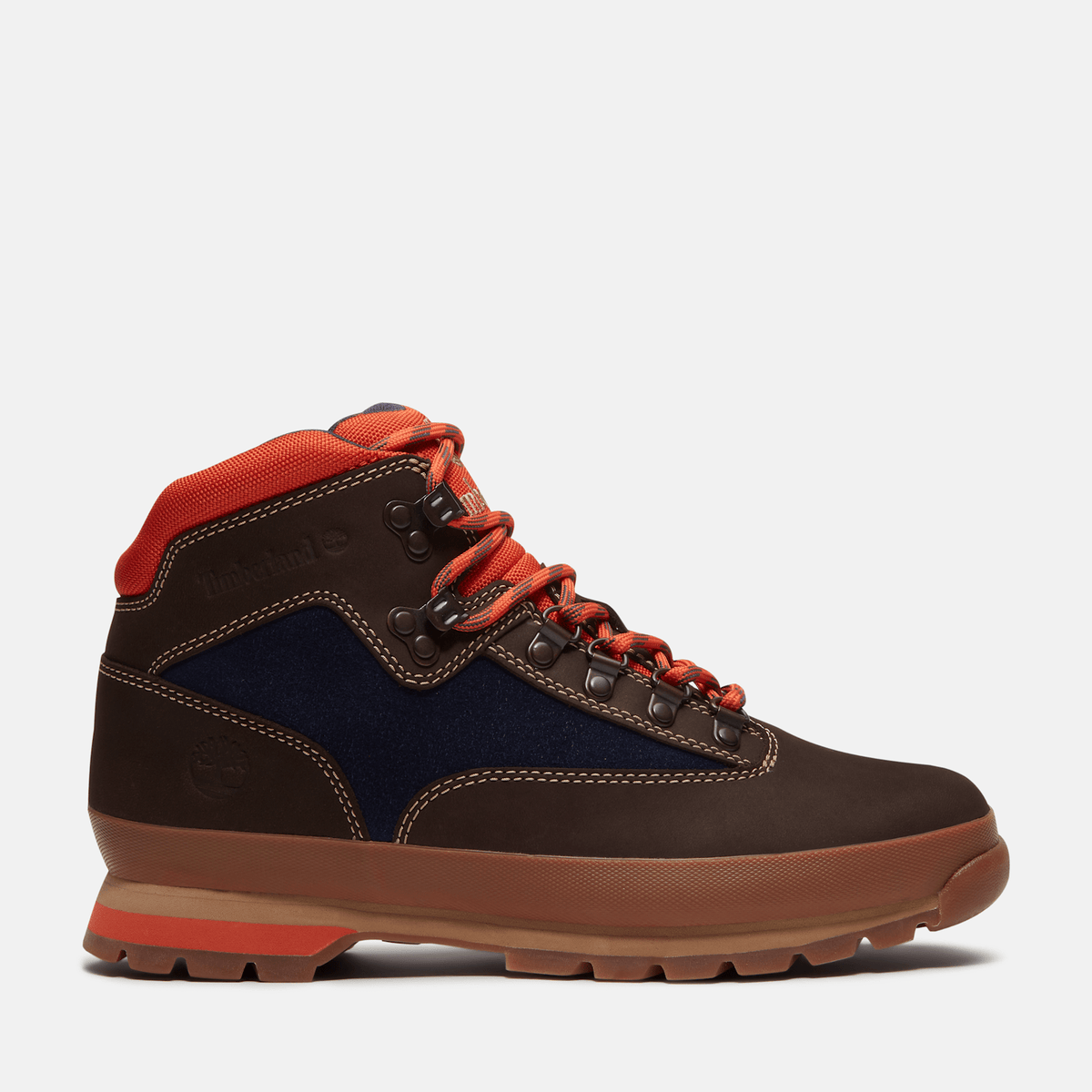Mens Euro Hiker TBL Dark Brown NubuckDark Blue HERO