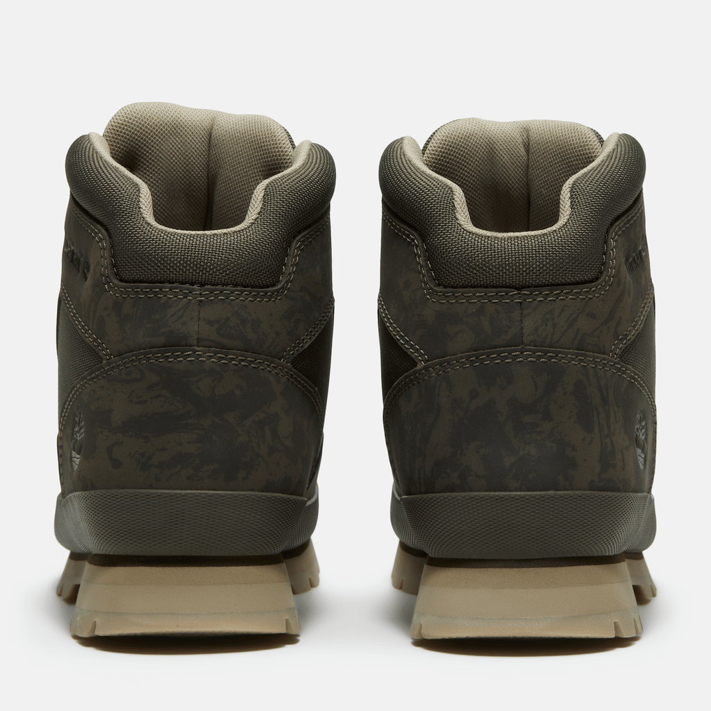 Mens Euro Hiker TBL Dark Green NubuckCamo ALT5