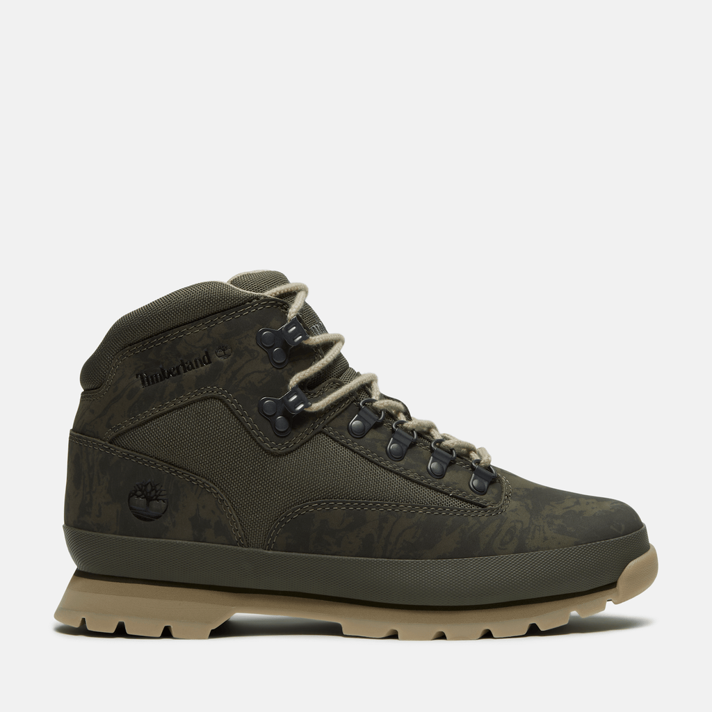 Mens Euro Hiker TBL Dark Green NubuckCamo HERO