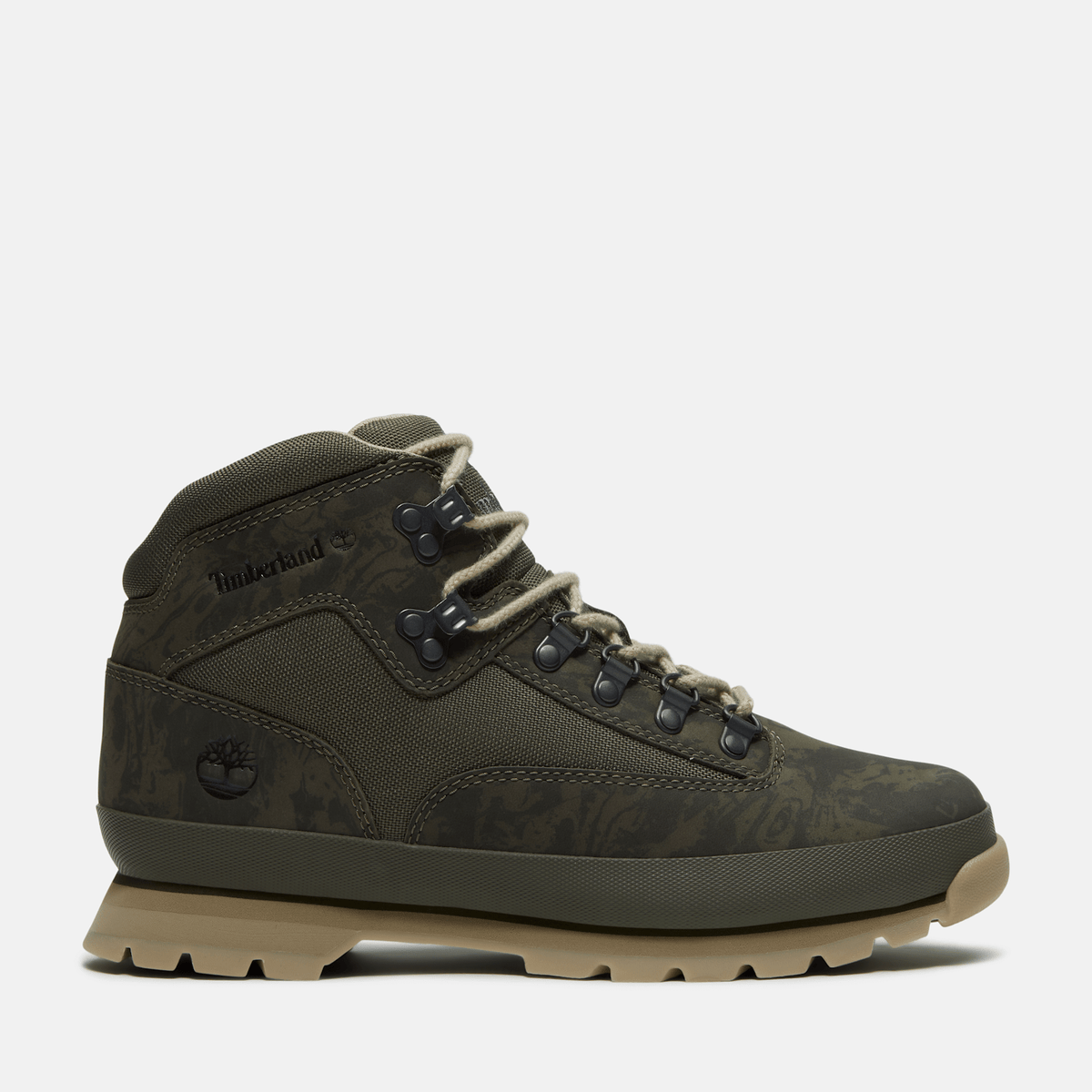 Mens Euro Hiker TBL Dark Green NubuckCamo HERO