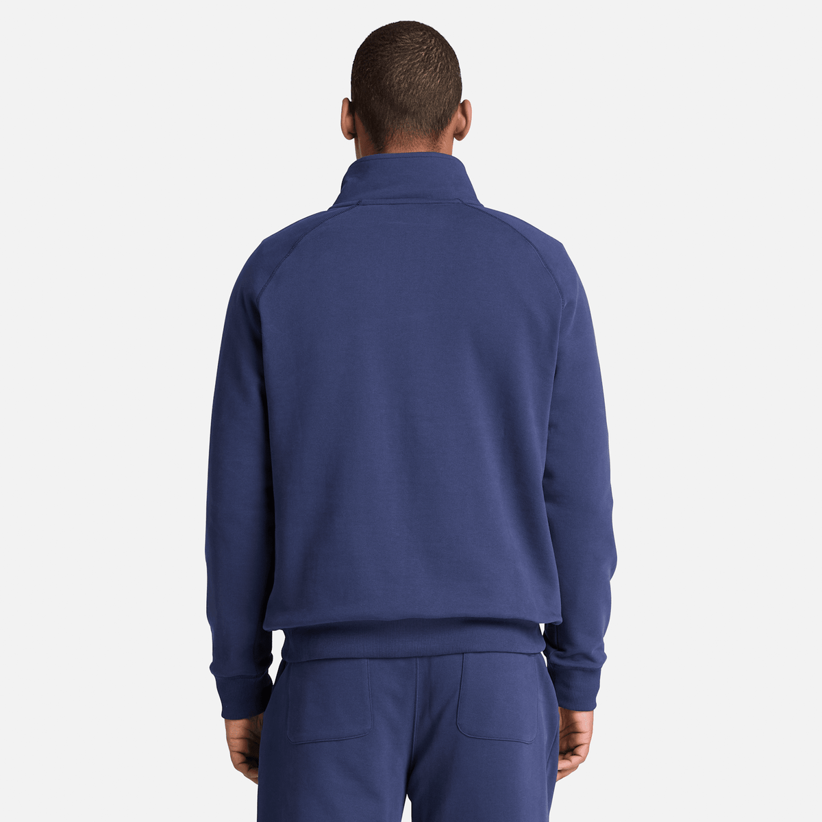 Mens Exeter River Embroidered Logo QuarterZip Sweatshirt TBL Dark Navy ALT8