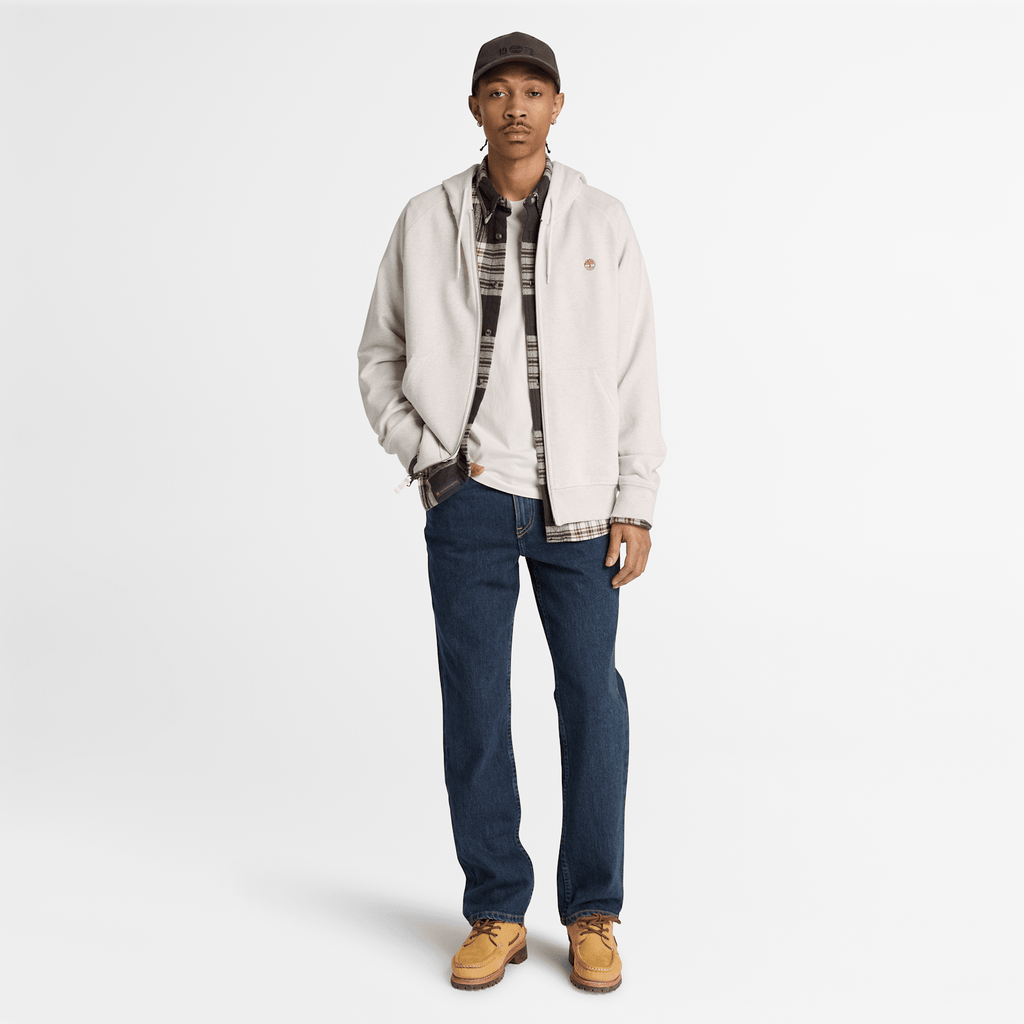 Mens Exeter River FullZip Hoodie TBL Light Oatmeal Heather ALT2