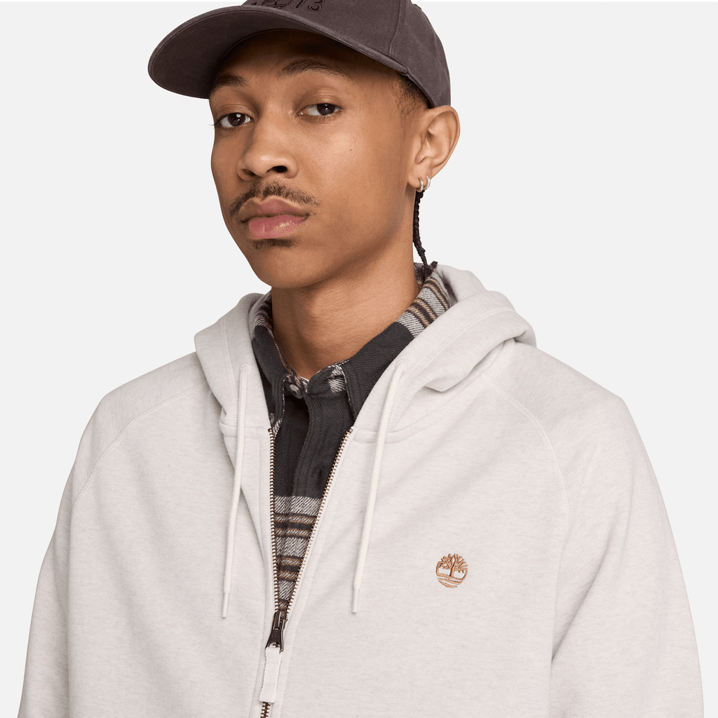 Mens Exeter River FullZip Hoodie TBL Light Oatmeal Heather ALT3