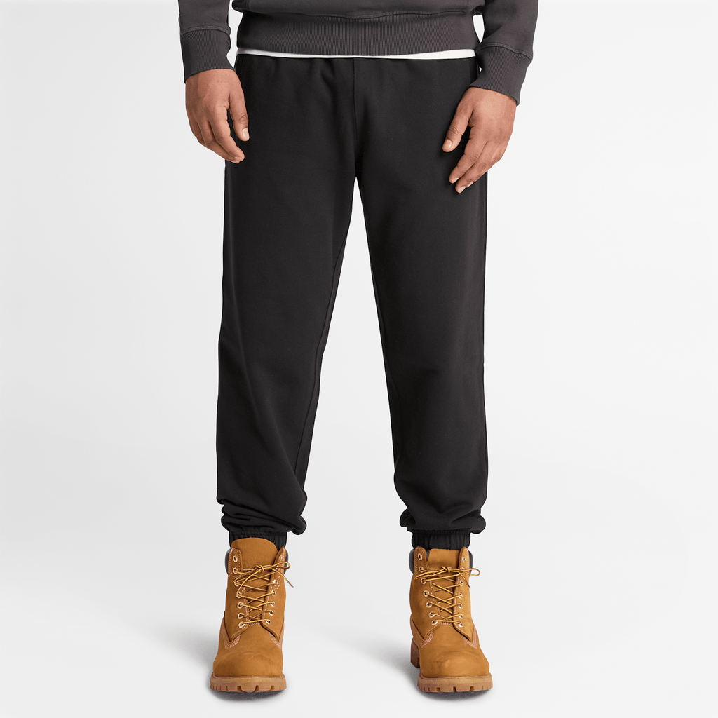 Mens Exeter River Tree Logo Sweatpant TBL Black ALT1