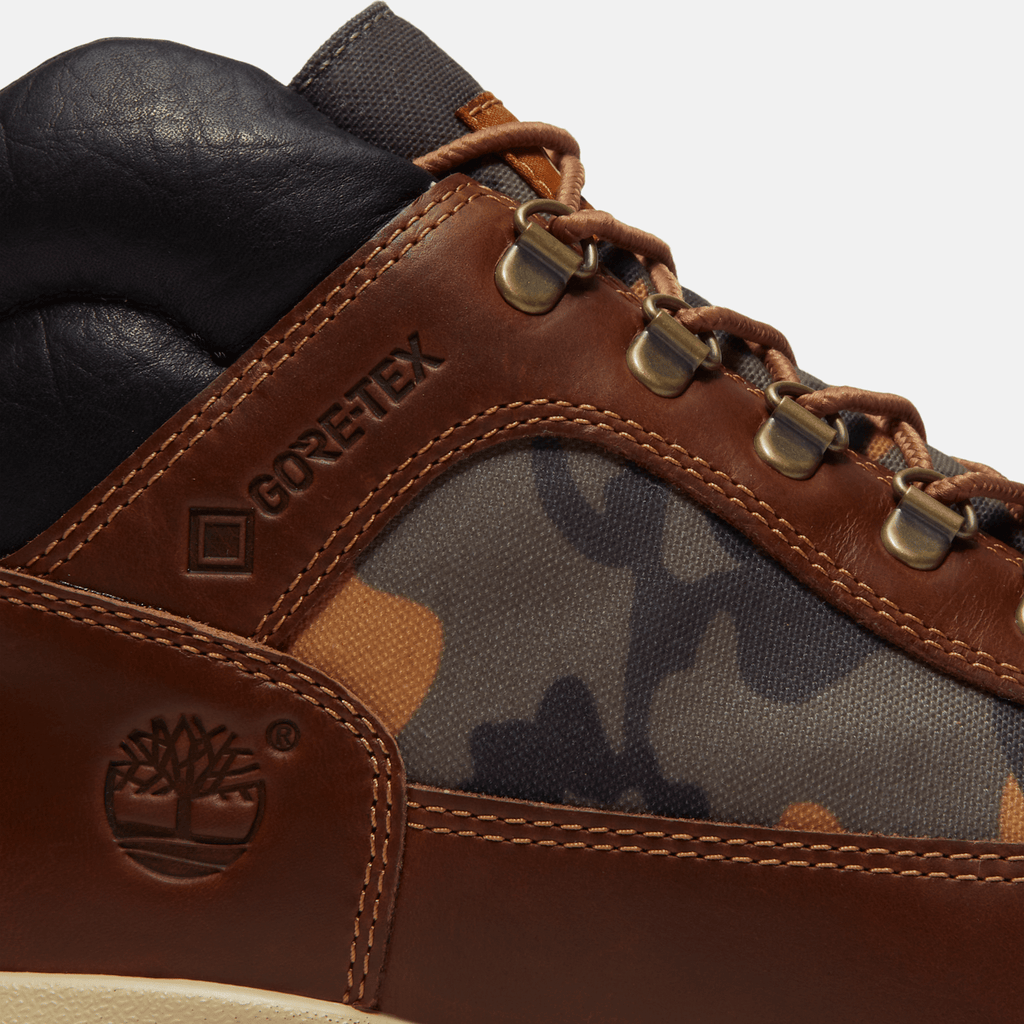 Mens Field Boot with GORETEX Membrane TBL Brown FullGrainCamo ALT7