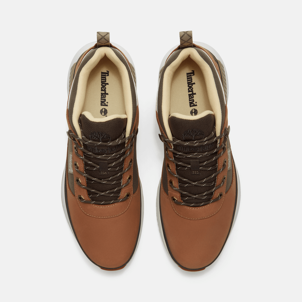 Mens Field Trekker Sneaker TBL Brown NubuckDark Brown ALT2