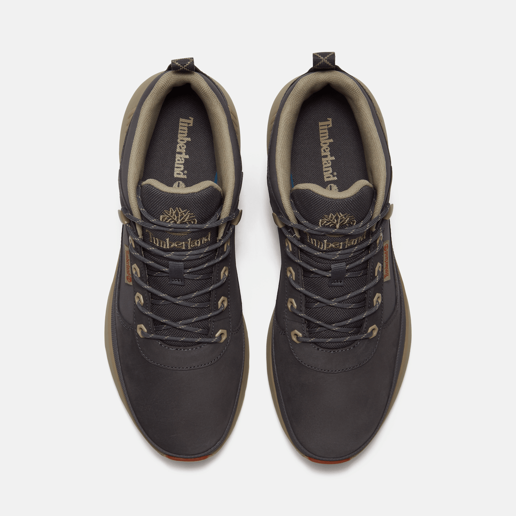Mens Field Trekker Sneaker TBL Dark Grey NubuckMedium Brown ALT2