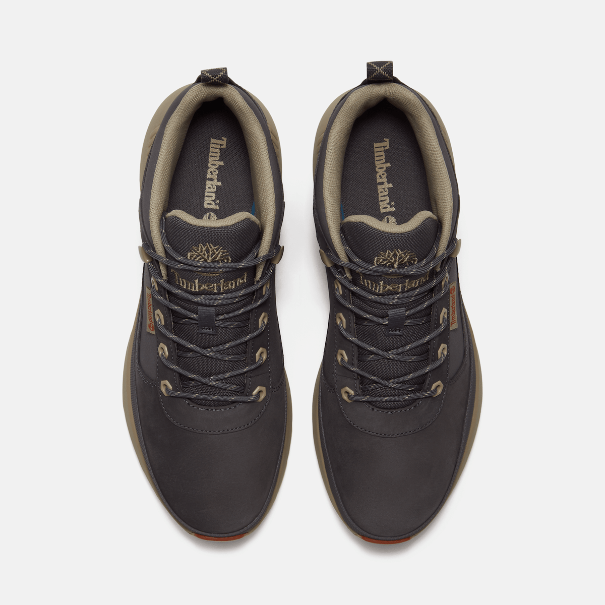 Mens Field Trekker Sneaker TBL Dark Grey NubuckMedium Brown ALT2