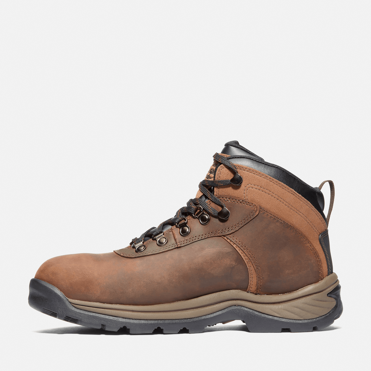 Mens Flume Work Steel Toe Waterproof Work Boot TBL Brown ALT6