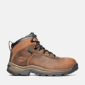 Mens Flume Work Steel Toe Waterproof Work Boot TBL Brown HERO