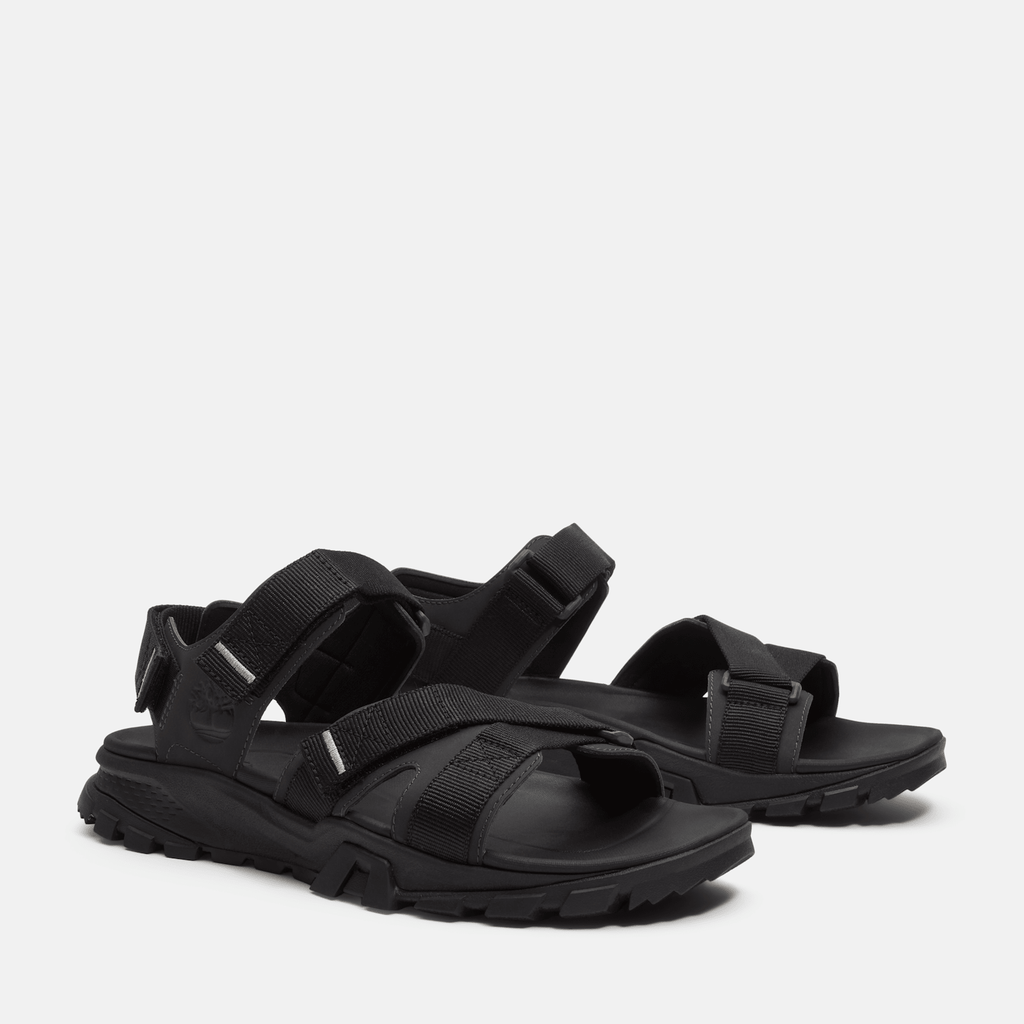 Mens Garrison Trail Backstrap Sandal TBL Black ALT4