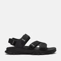 Mens Garrison Trail Backstrap Sandal TBL Black HERO