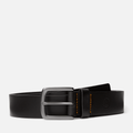 Mens Glen Oak Leather Belt TBL Black HERO