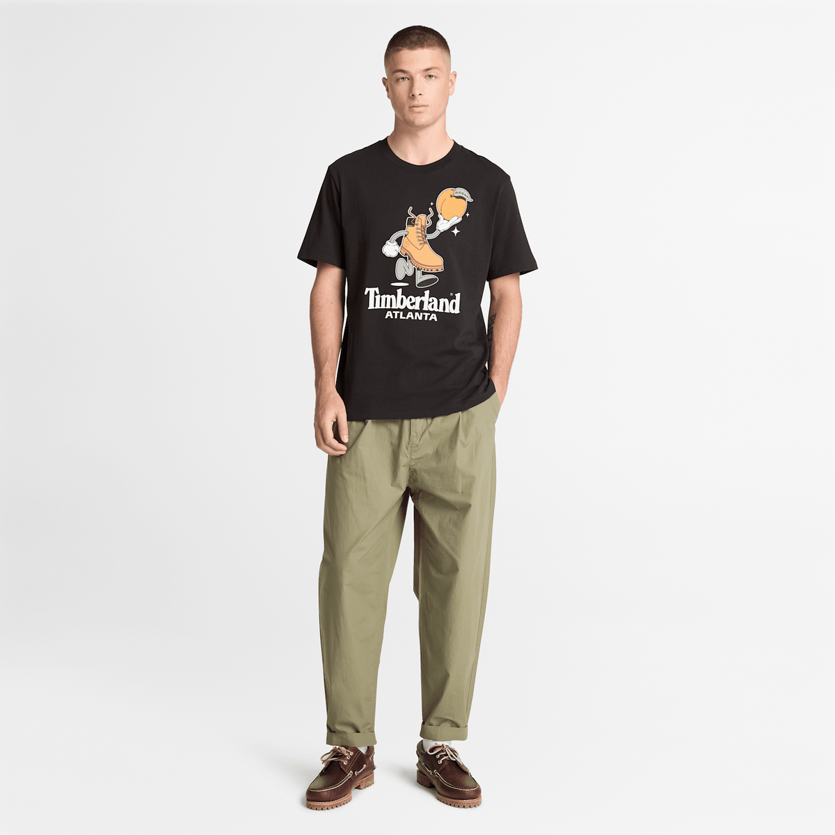 Mens Graphic City TShirt TBL Atlanta Black ALT2