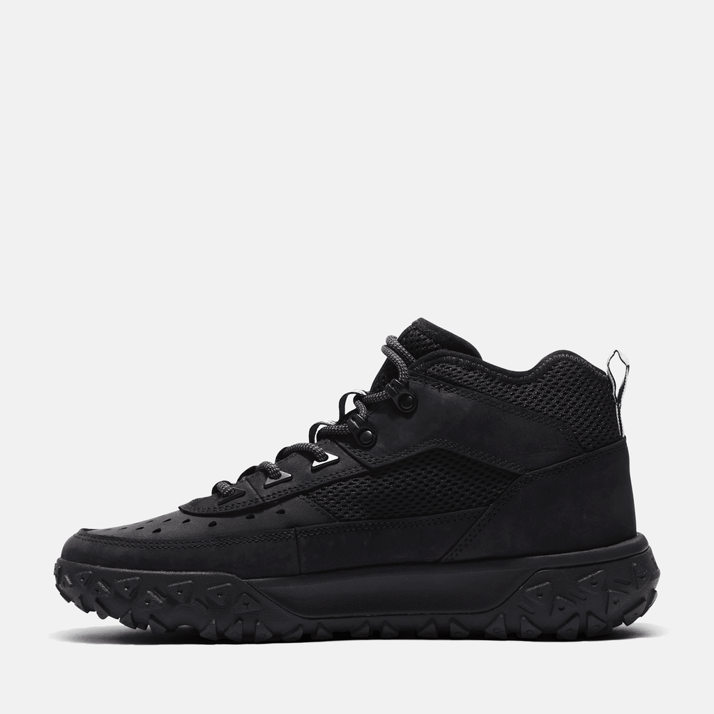 Mens GreenStride Motion 6 Mid LaceUp Sneaker TBL Black ALT6