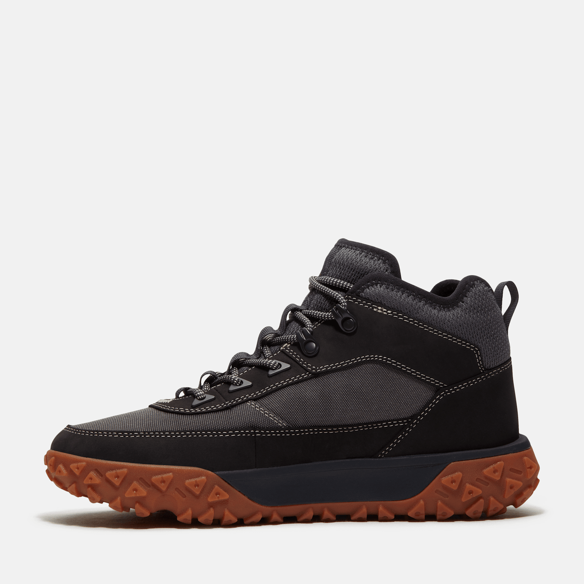 Mens GreenStride Motion 6 Mid Sneaker TBL Dark Grey Mesh ALT6