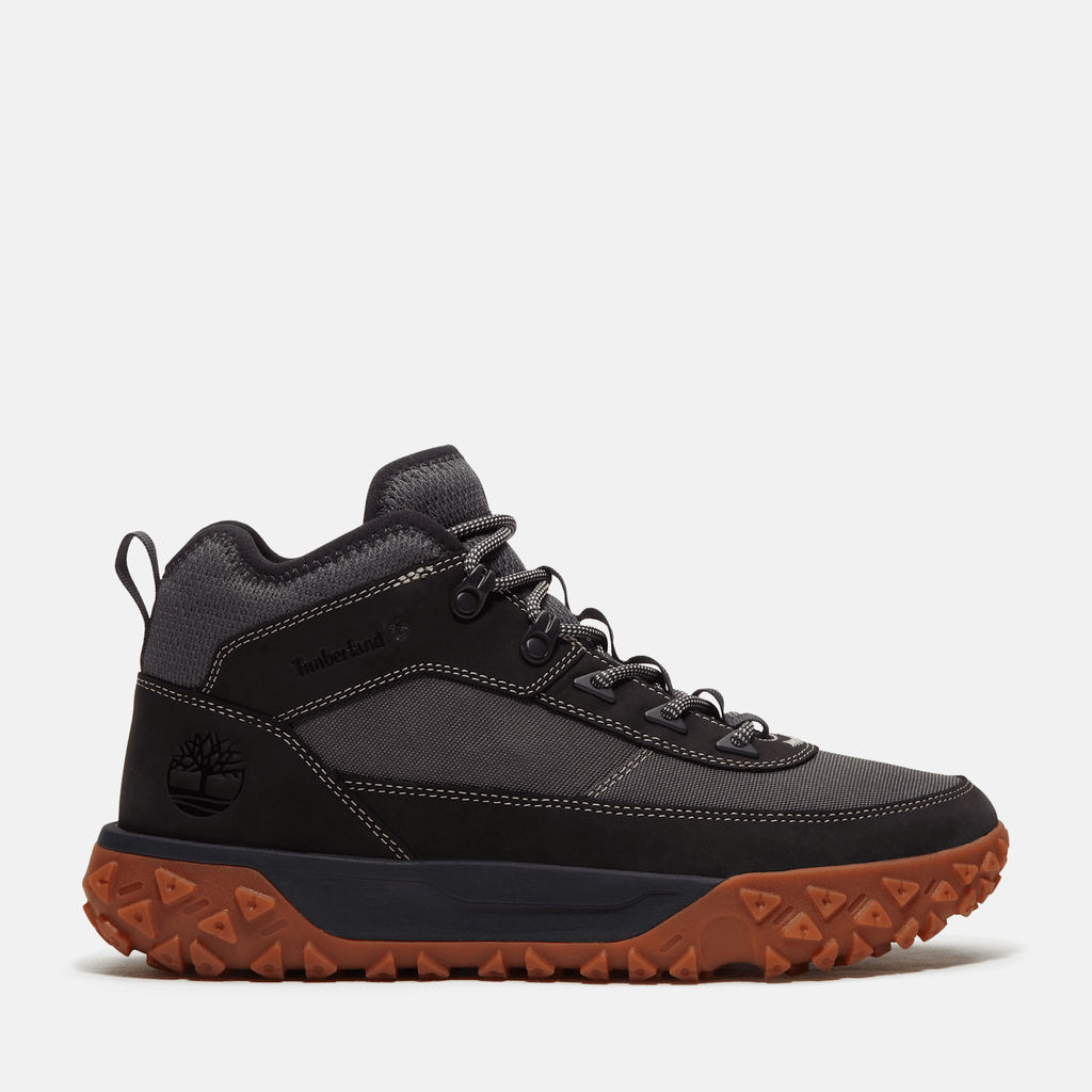 Mens GreenStride Motion 6 Mid Sneaker TBL Dark Grey Mesh HERO