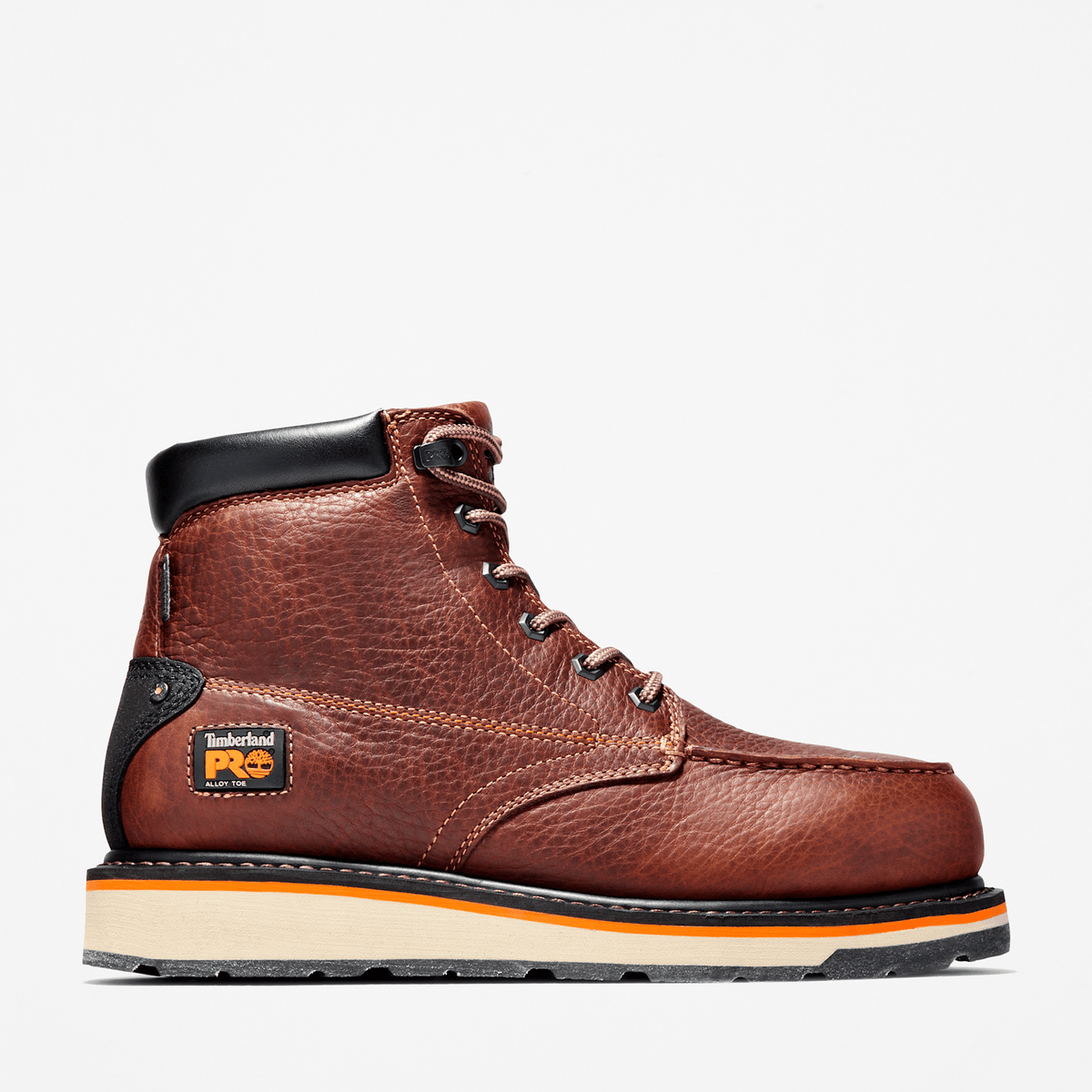 Mens Gridworks 6 Alloy Toe Waterproof Work Boot TBL Brown HERO
