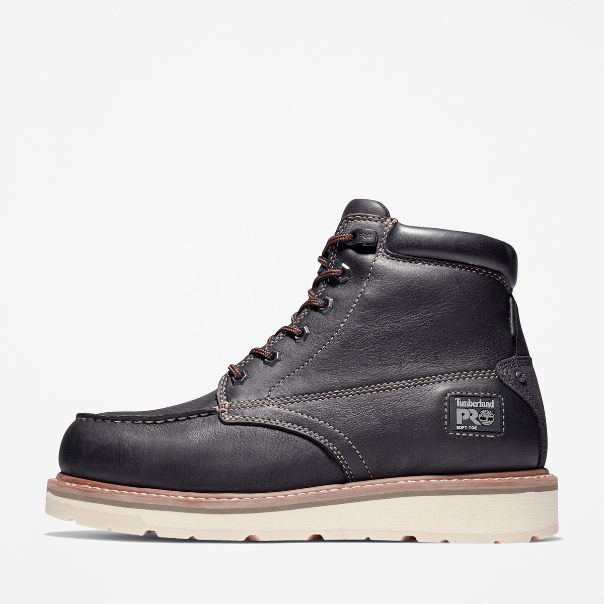 Mens Gridworks 6 Waterproof Work Boot TBL Black ALT7