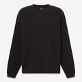 Mens Heavyweight LongSleeve Waffle TShirt TBL Black HERO