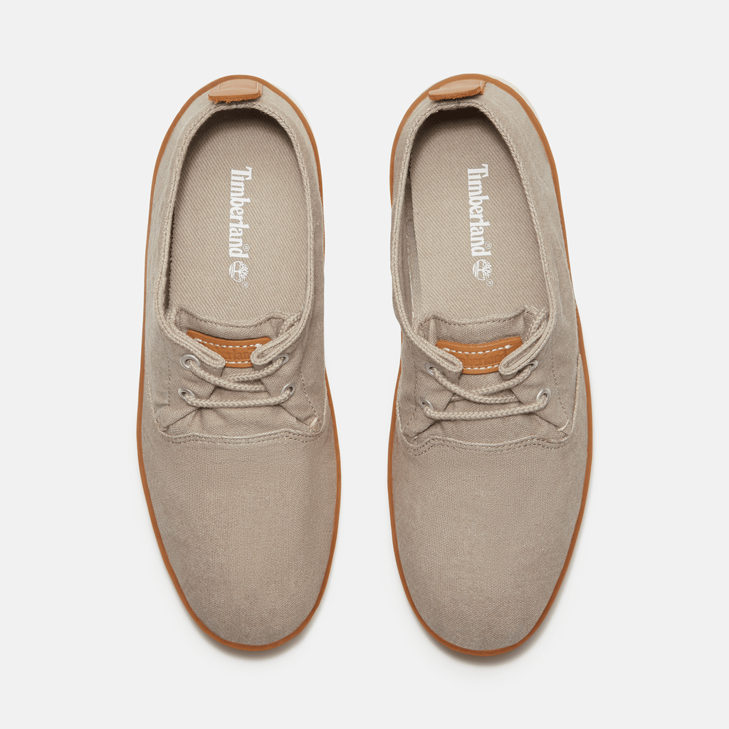 Mens Hookset Canvas Sneaker TBL Light Taupe Canvas ALT2