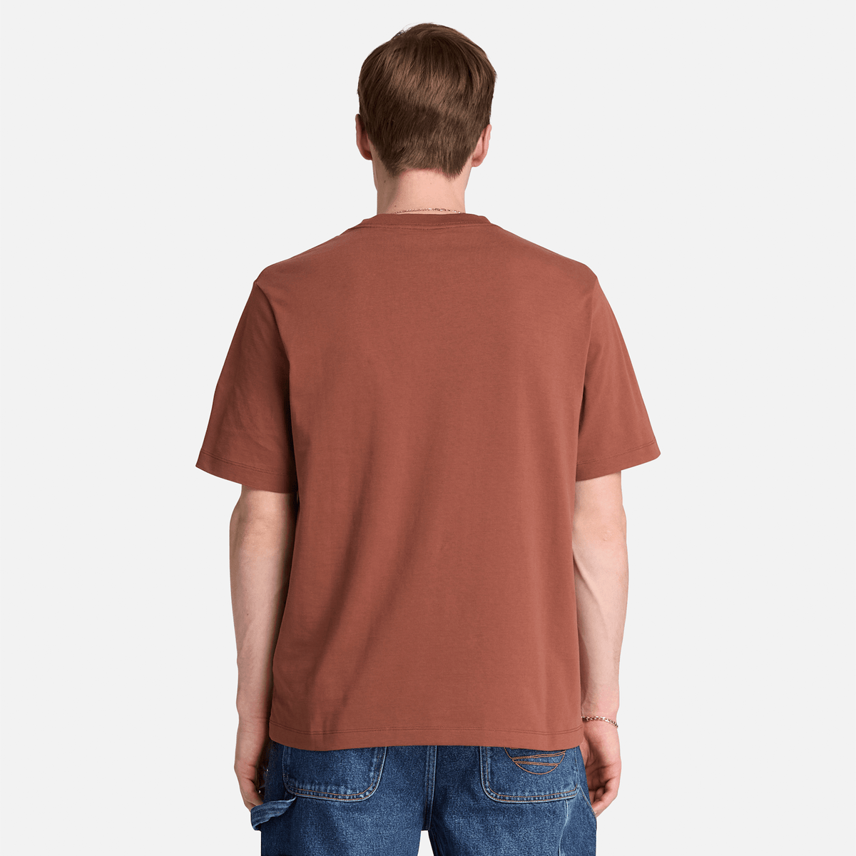 Mens Iconic Footwear ShortSleeve TShirt TBL Brown ALT8