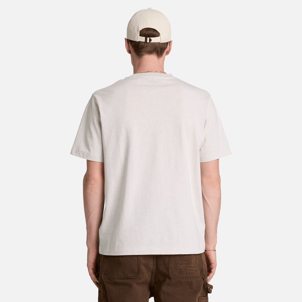 Mens Iconic Footwear ShortSleeve TShirt TBL Light Oatmeal Heather ALT8