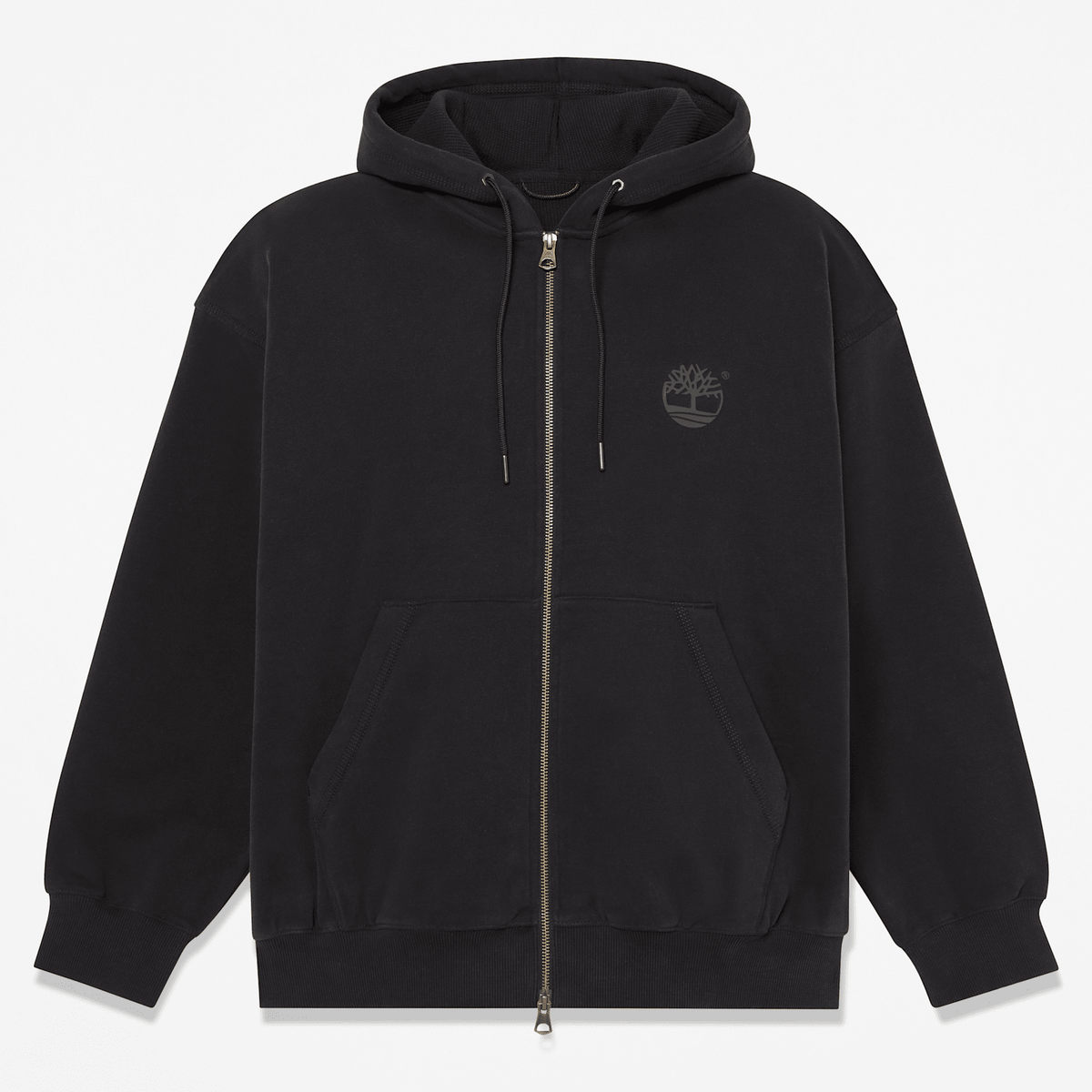 Mens Iconic FullZip Hoodie TBL Black HERO