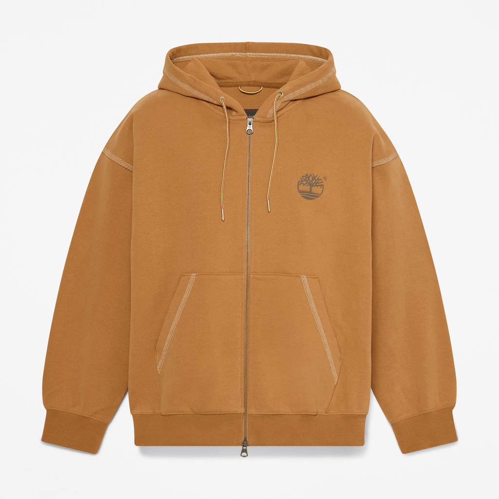 Mens Iconic FullZip Hoodie TBL Wheat HERO