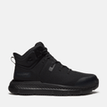 Mens Intercept Mid CSA Steel Toe Work Sneaker TBL Black Ripstop Nylon HERO