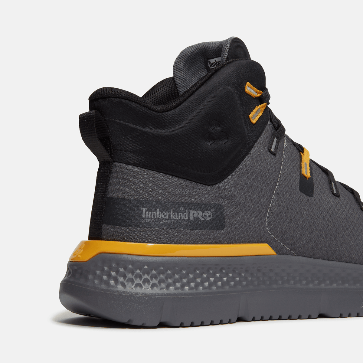 Mens Intercept Mid Steel Toe Work Sneaker TBL Dark Grey Ripstop ALT7