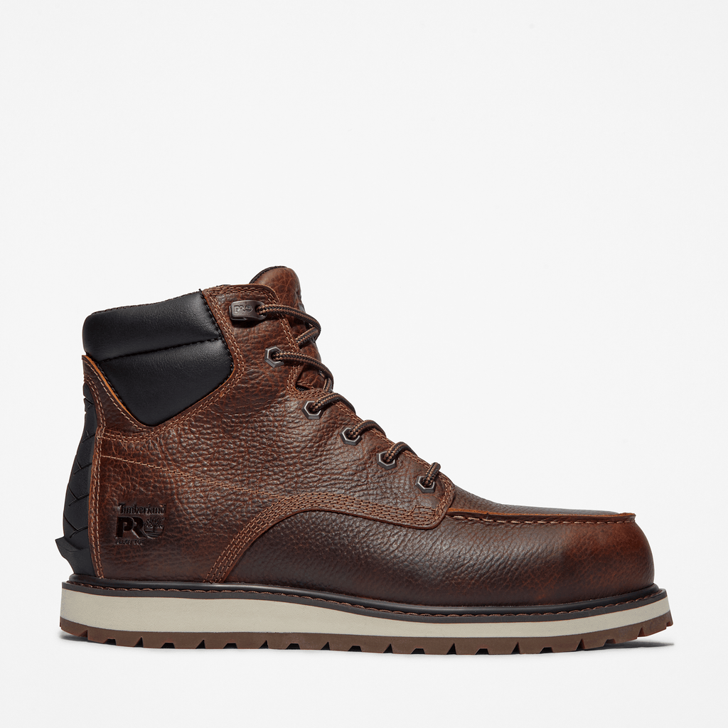 Mens Irvine 6 Alloy Toe Work Boot TBL Brown HERO