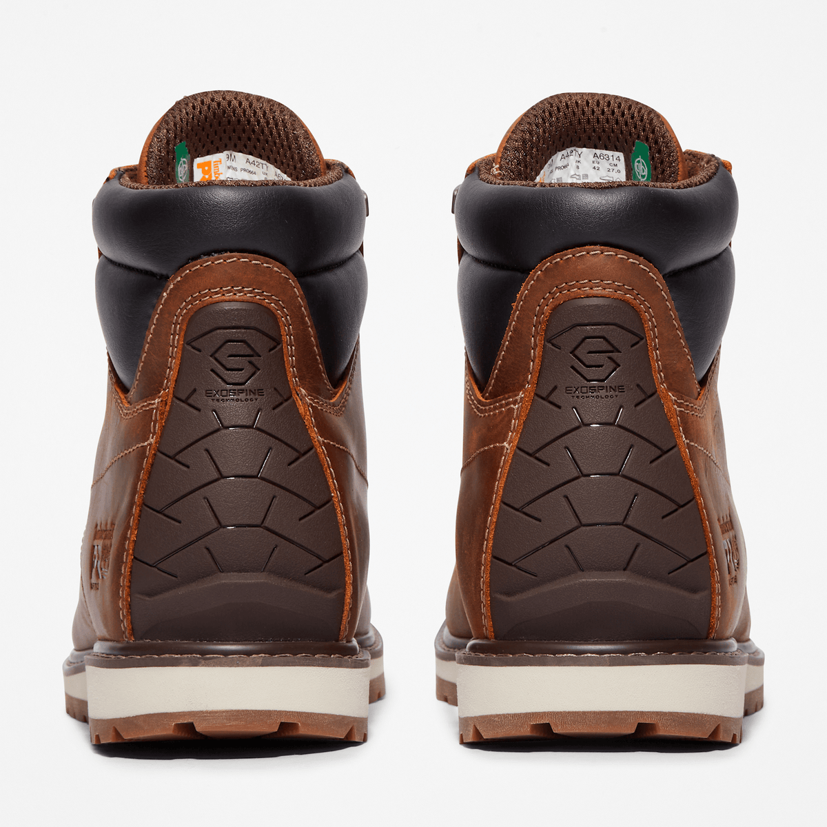 Mens Irvine 6 Work Boot TBL Brown ALT5