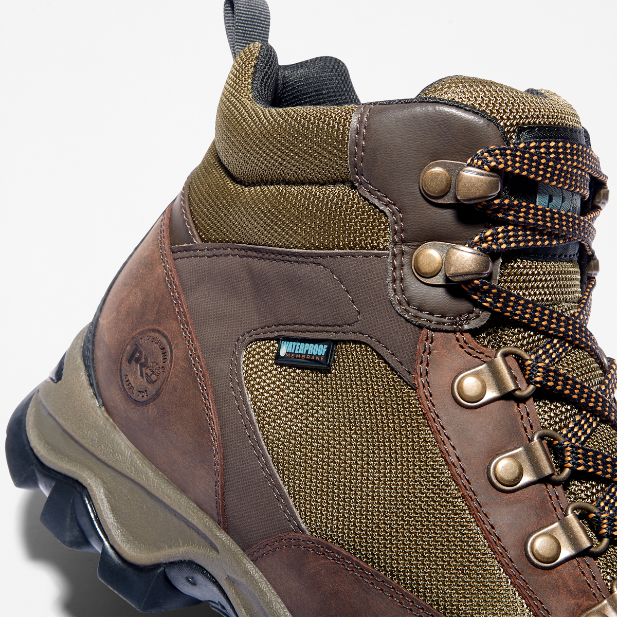 Mens Keele Ridge Steel Toe Waterproof Work Boot TBL Brown ALT6