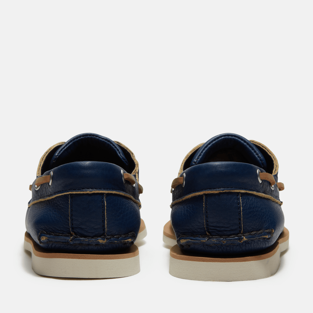 Mens Lake House Classic 2Eye Boat Shoe TBL Dark Blue FullGrain ALT5