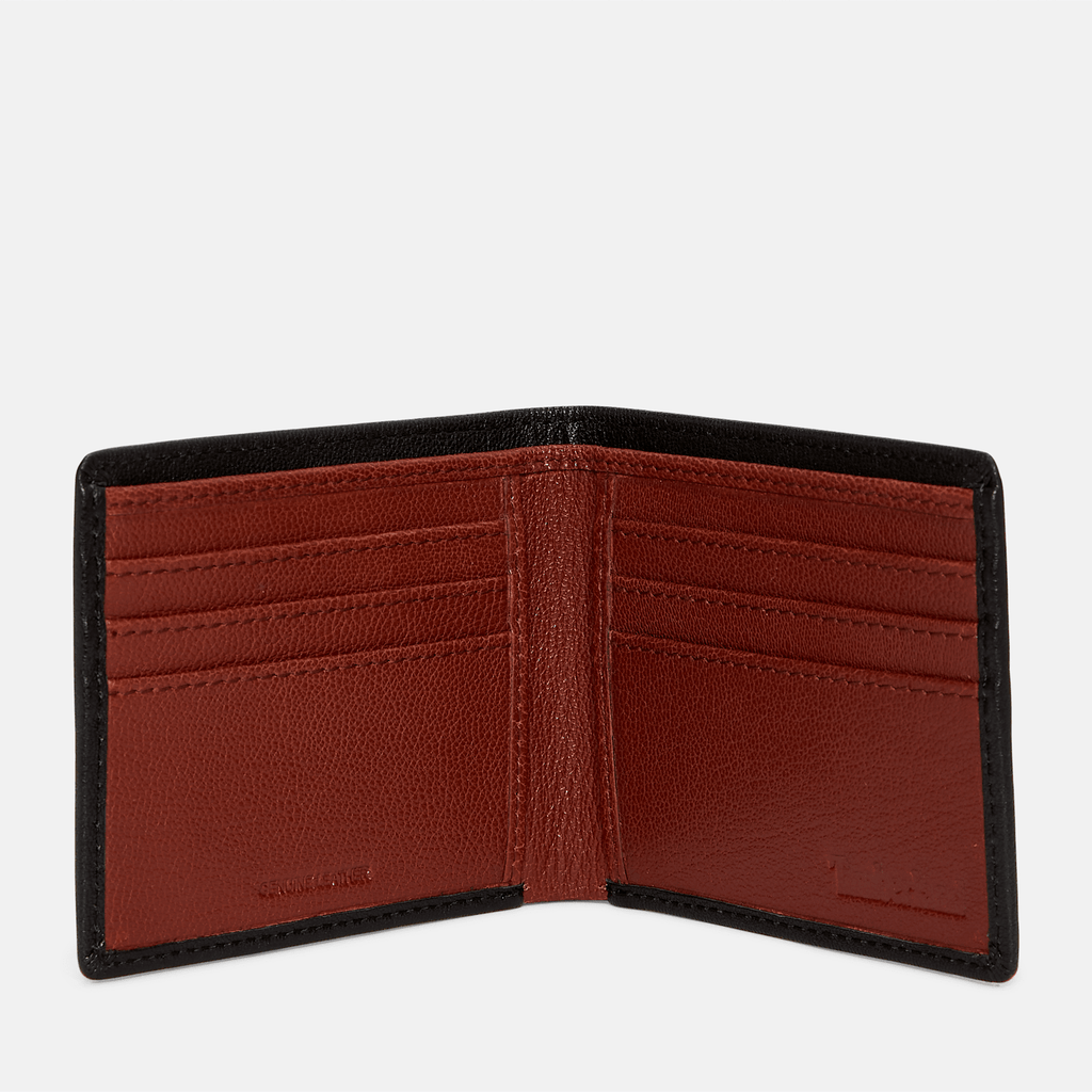 Mens Matte Leather Billfold TBL Black ALT1