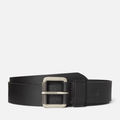 Mens Milled Leather Belt TBL Black HERO