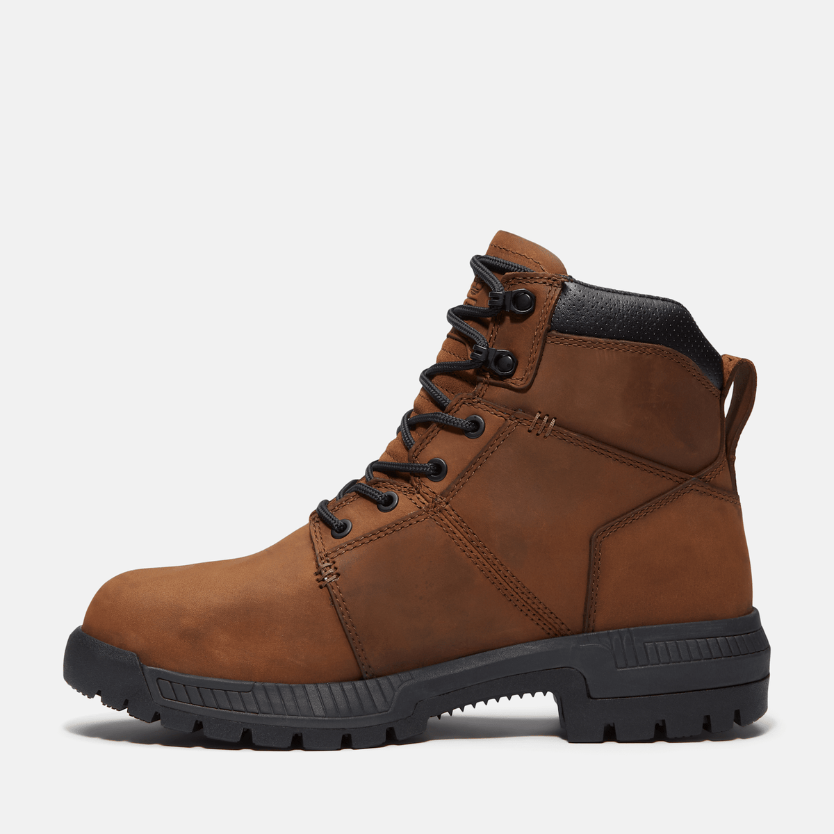Mens Montauk 6 Steel Toe Waterproof Work Boot TBL Medium Brown FullGrain ALT6