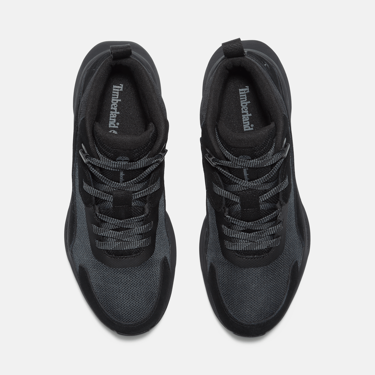 Mens Motion Ledge Mid Sneaker TBL Black Suede ALT2