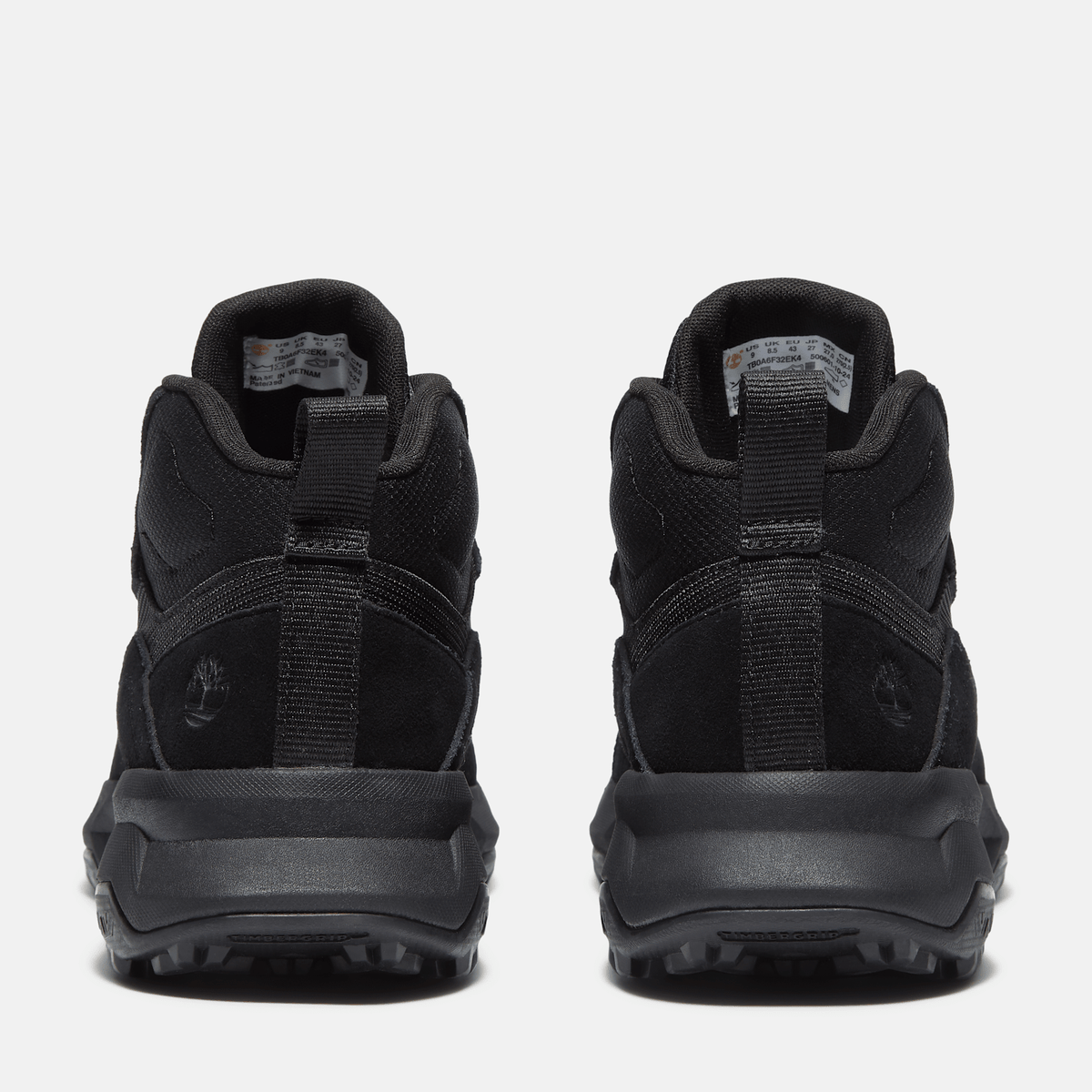 Mens Motion Ledge Mid Sneaker TBL Black Suede ALT5