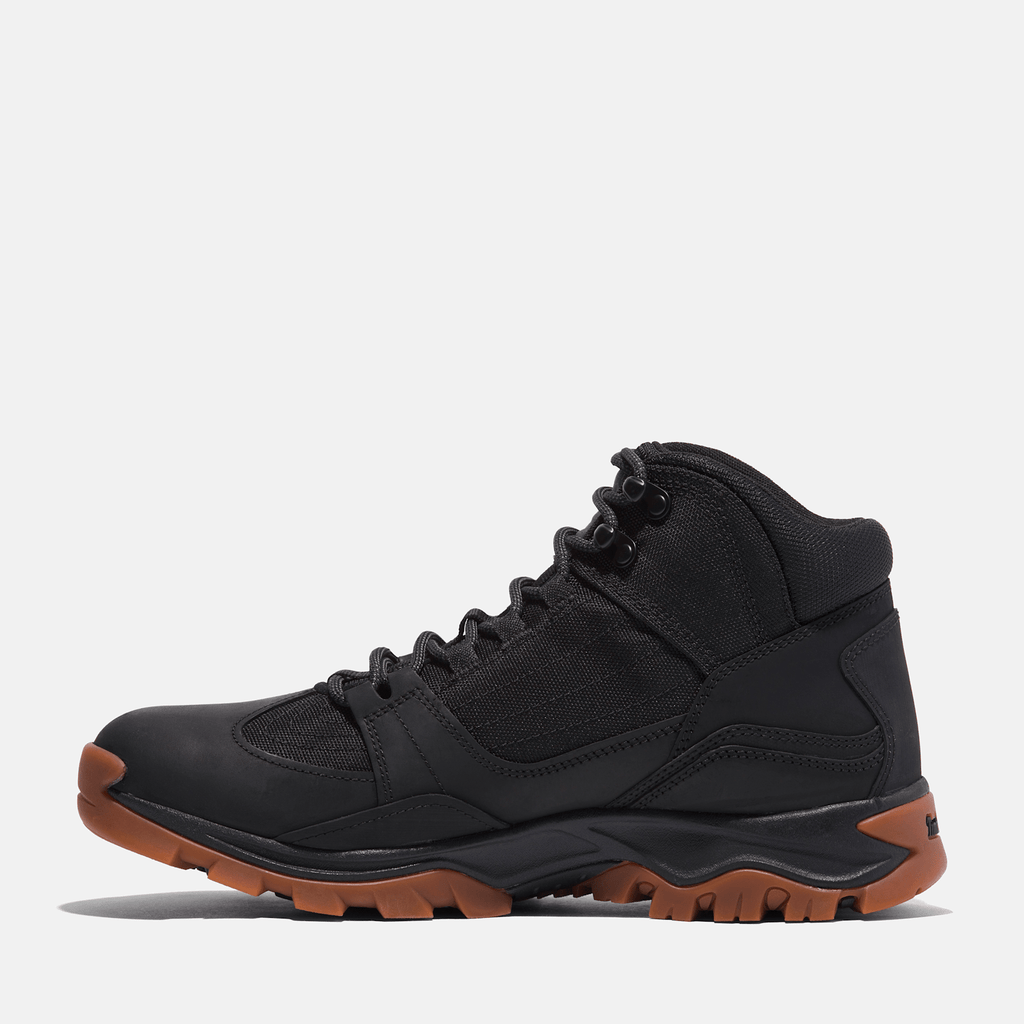 Mens Mt Maddsen Mid Hiking Boot TBL Black FullGrain ALT6